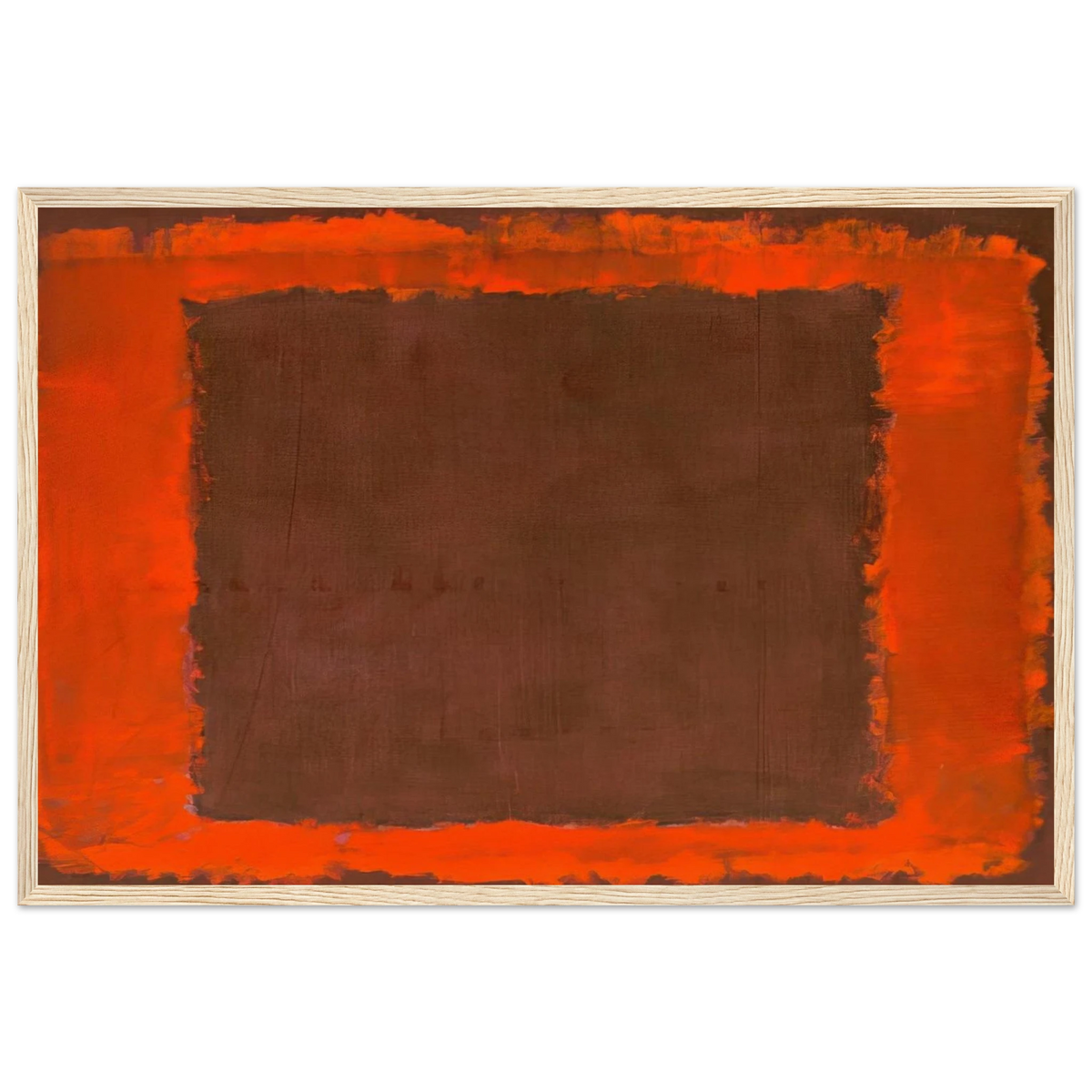 Untitled Mural for End Wall - 1959 Framed Poster | Mark Rothko Framed Prints Wall Art | Rothko Prints