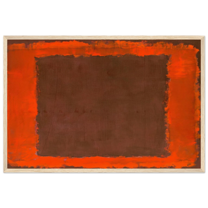 Untitled Mural for End Wall - 1959 Framed Poster | Mark Rothko Framed Prints Wall Art | Rothko Prints