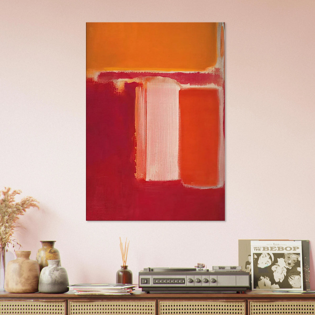Yellow, Cherry, Orange - 1947 Canvas | Mark Rothko Canvas | Rothko Prints