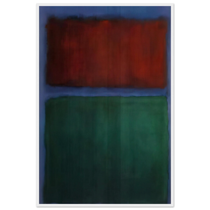 Earth and Green - 1955 Framed Poster | Mark Rothko Framed Prints Wall Art | Rothko Prints