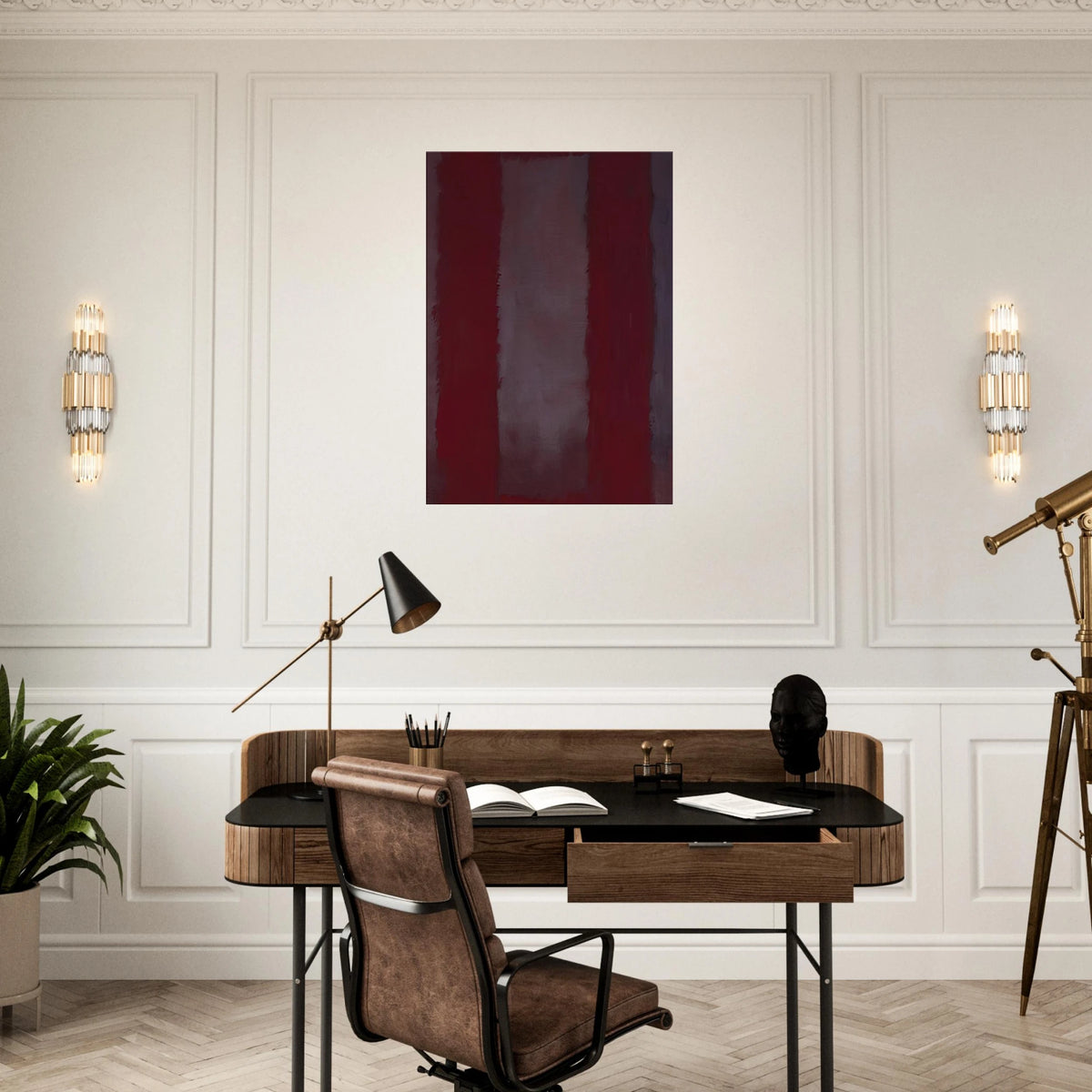 Red on Maroon - 1959 Canvas | Mark Rothko Canvas | Rothko Prints