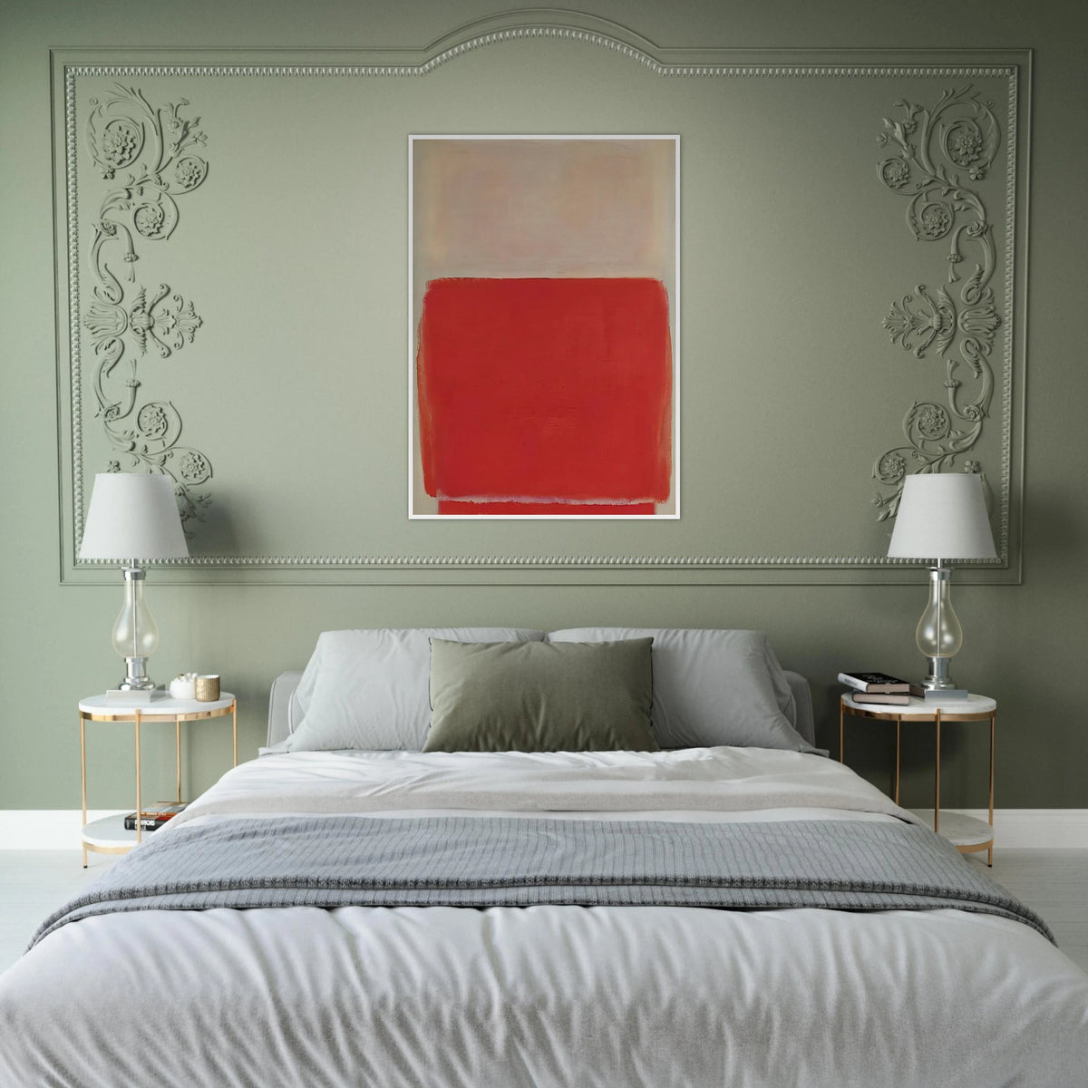 No. 3 - 1953 Framed Poster | Mark Rothko Framed Prints Wall Art | Rothko Prints