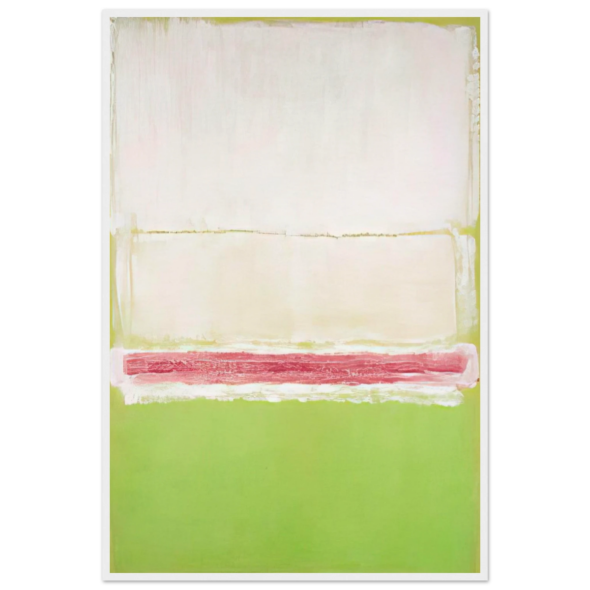 No. 2 No. 7 and No. 2 - 1951 Framed Poster | Mark Rothko Framed Prints Wall Art | Rothko Prints