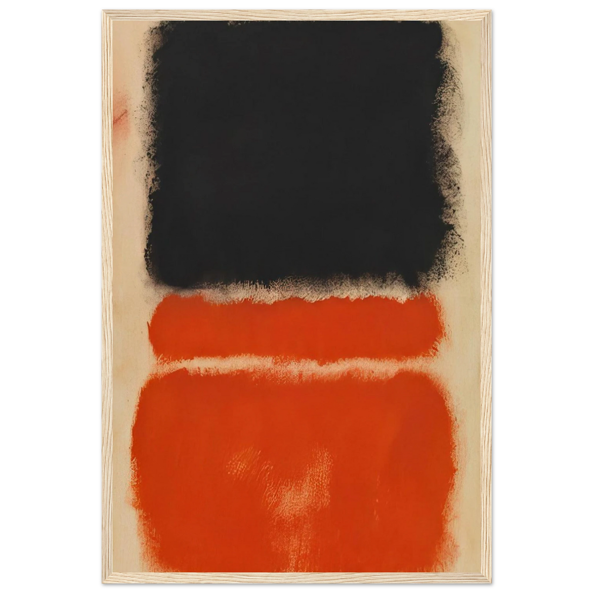 Red - 1968 Framed Poster | Mark Rothko Framed Prints Wall Art | Rothko Prints