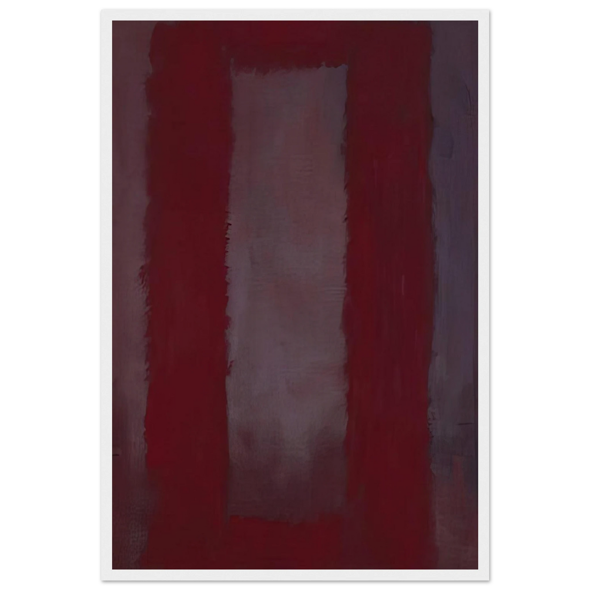 Red on Maroon - 1959 Framed Poster | Mark Rothko Framed Prints Wall Art | Rothko Prints