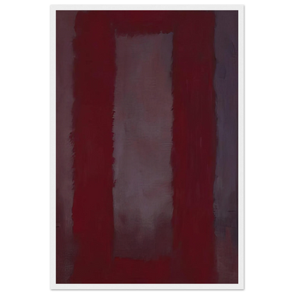 Red on Maroon - 1959 Framed Poster | Mark Rothko Framed Prints Wall Art | Rothko Prints