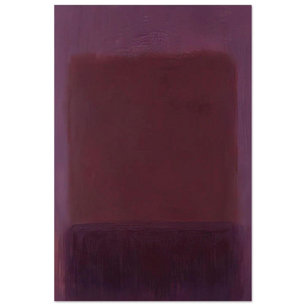 Purple Brown - 1957 Poster | Mark Rothko Poster | Rothko Prints