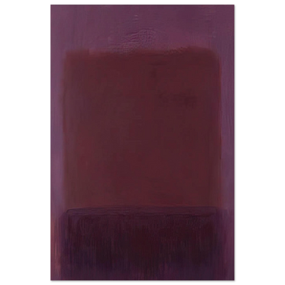 Purple Brown - 1957 Poster | Mark Rothko Poster | Rothko Prints