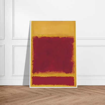 Composition - 1958 Framed Poster | Mark Rothko Framed Prints Wall Art | Rothko Prints