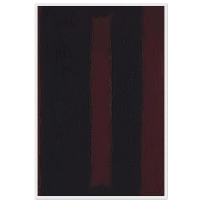 Black on Maroon - 1959 Framed Poster | Mark Rothko Framed Prints Wall Art | Rothko Prints