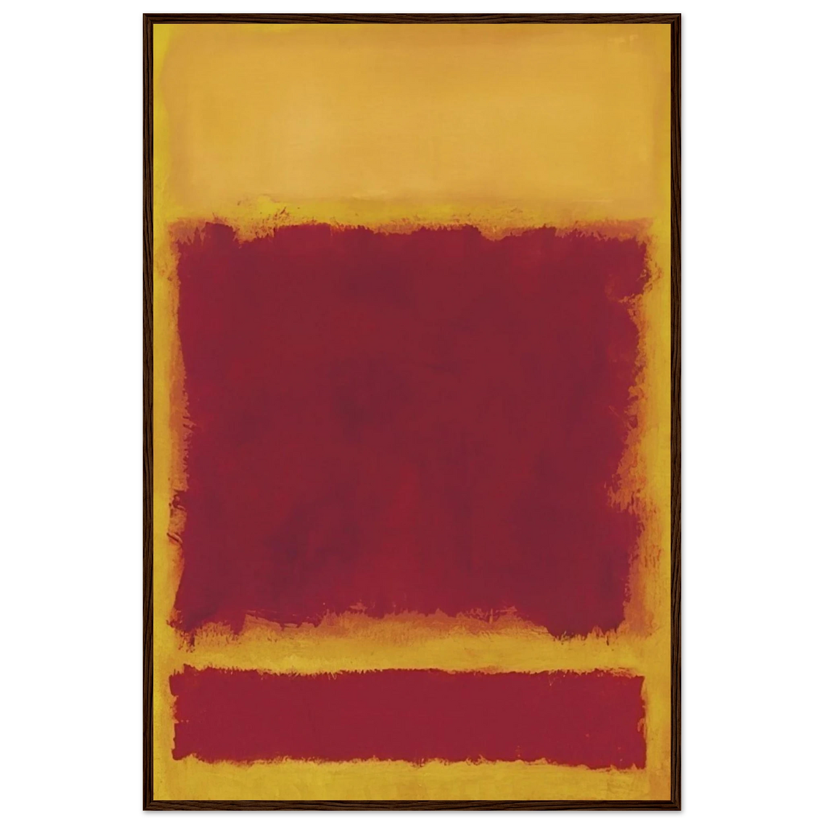 Composition - 1958 Framed Poster | Mark Rothko Framed Prints Wall Art | Rothko Prints