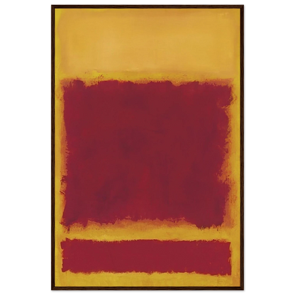 Composition - 1958 Framed Poster | Mark Rothko Framed Prints Wall Art | Rothko Prints