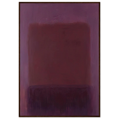 Purple Brown - 1957 Framed Poster | Mark Rothko Framed Prints Wall Art | Rothko Prints