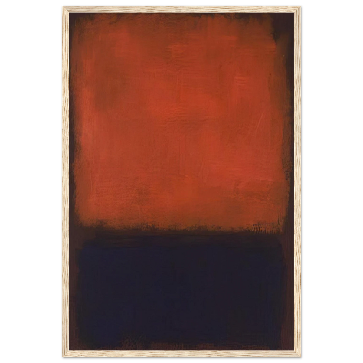 No. 14 - 1960 Framed Poster | Mark Rothko Framed Prints Wall Art | Rothko Prints