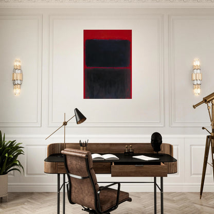 Light Red Over Black - 1957 Canvas | Mark Rothko Canvas | Rothko Prints