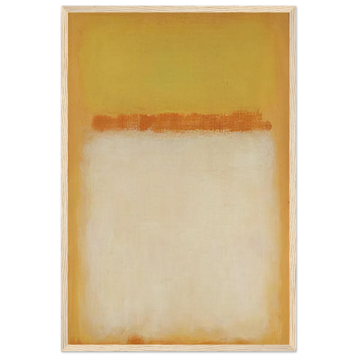 Untitled - 1955 Framed Poster | Mark Rothko Framed Prints Wall Art | Rothko Prints