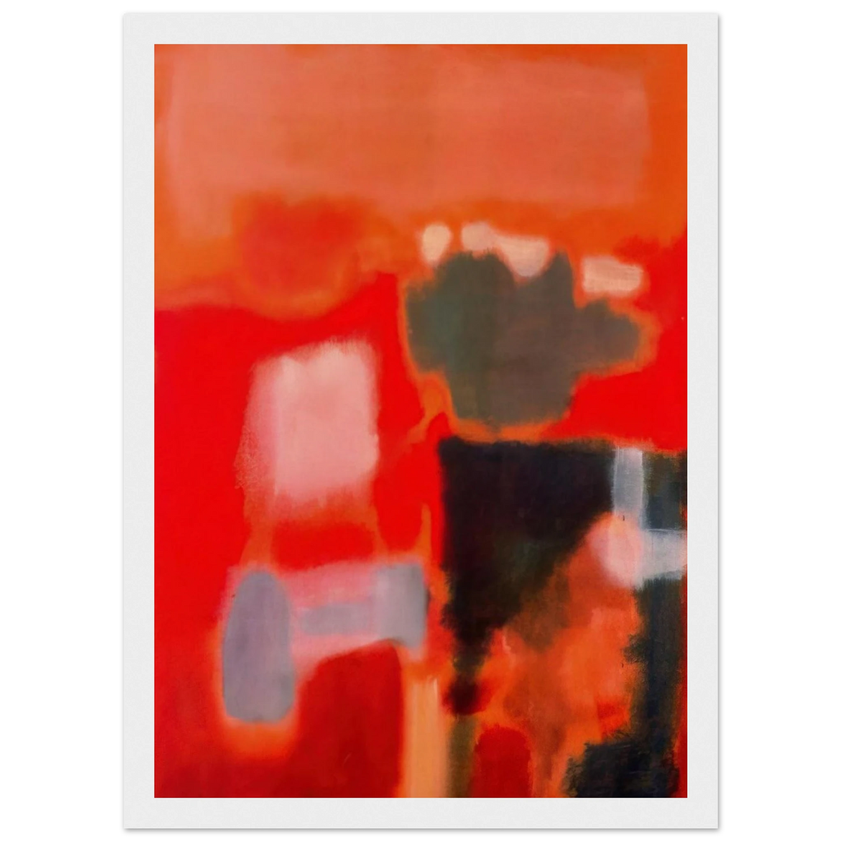 No.1 - 1949 Framed Poster | Mark Rothko Framed Prints Wall Art | Rothko Prints