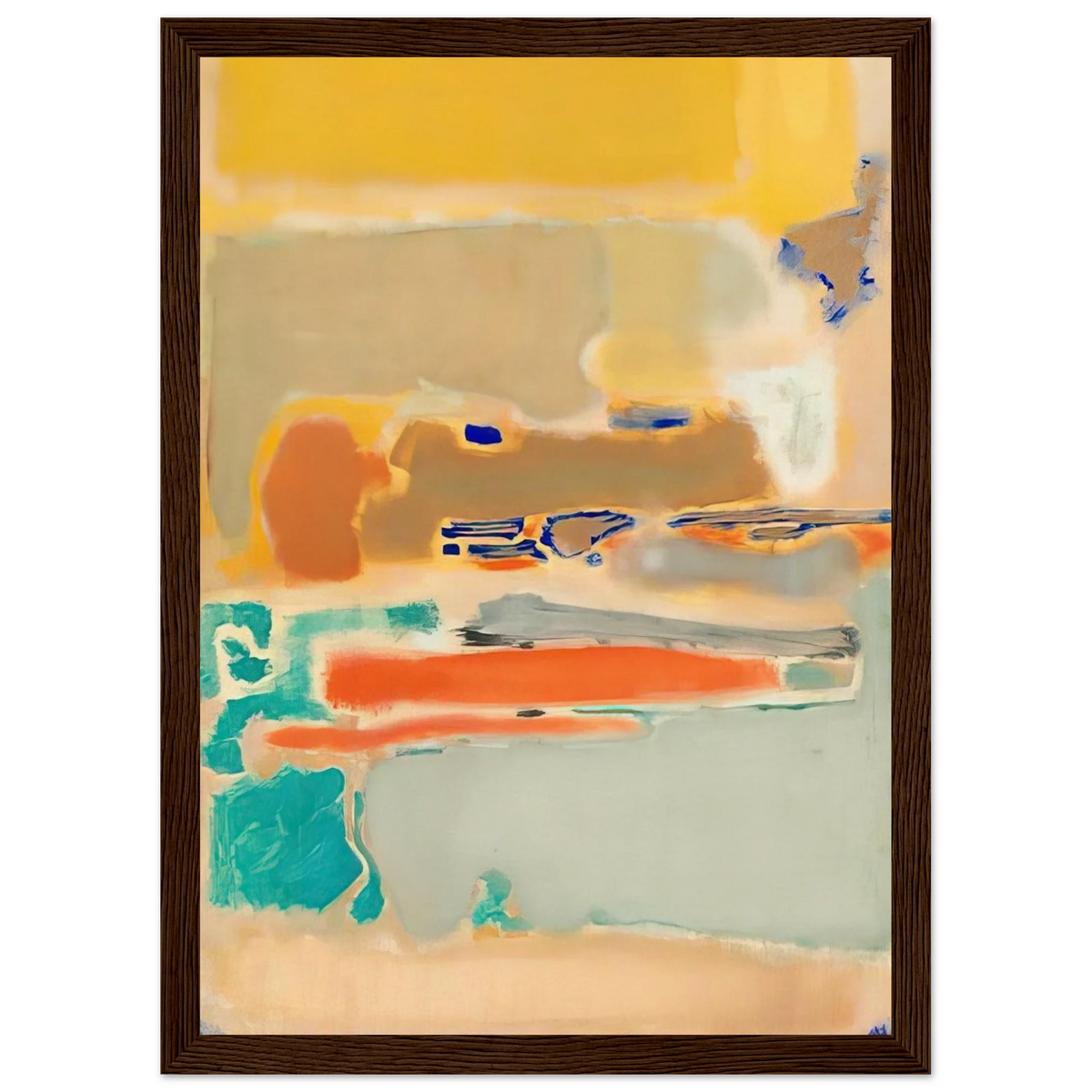 Multiform - 1948 Framed Poster | Mark Rothko Framed Prints Wall Art | Rothko Prints