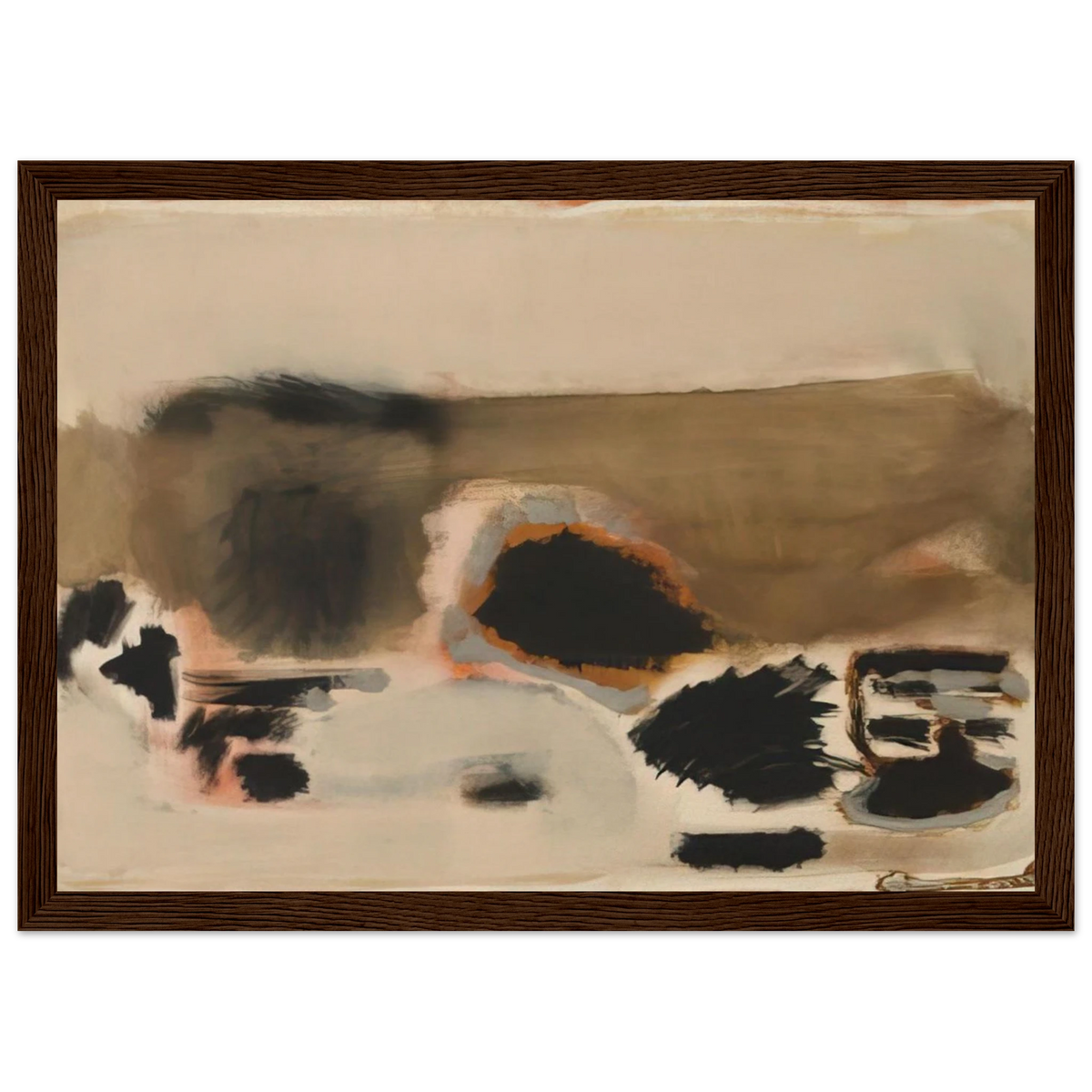 No.5No.24 - 1948 Framed Poster | Mark Rothko Framed Prints Wall Art | Rothko Prints