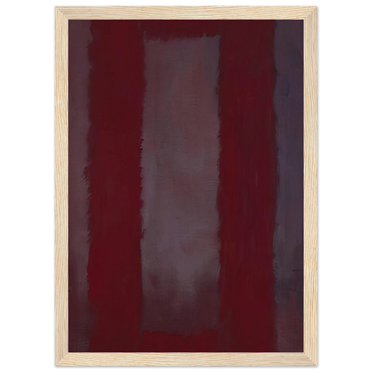 Red on Maroon - 1959 Framed Poster | Mark Rothko Framed Prints Wall Art | Rothko Prints
