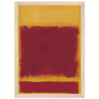 Composition - 1958 Framed Poster | Mark Rothko Framed Prints Wall Art | Rothko Prints