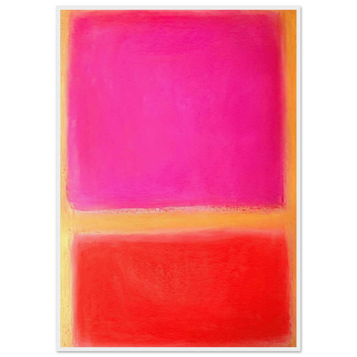 Untitled - Color Field Painting Framed Poster | Mark Rothko Framed Prints Wall Art | Rothko Prints
