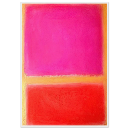 Untitled - Color Field Painting Framed Poster | Mark Rothko Framed Prints Wall Art | Rothko Prints