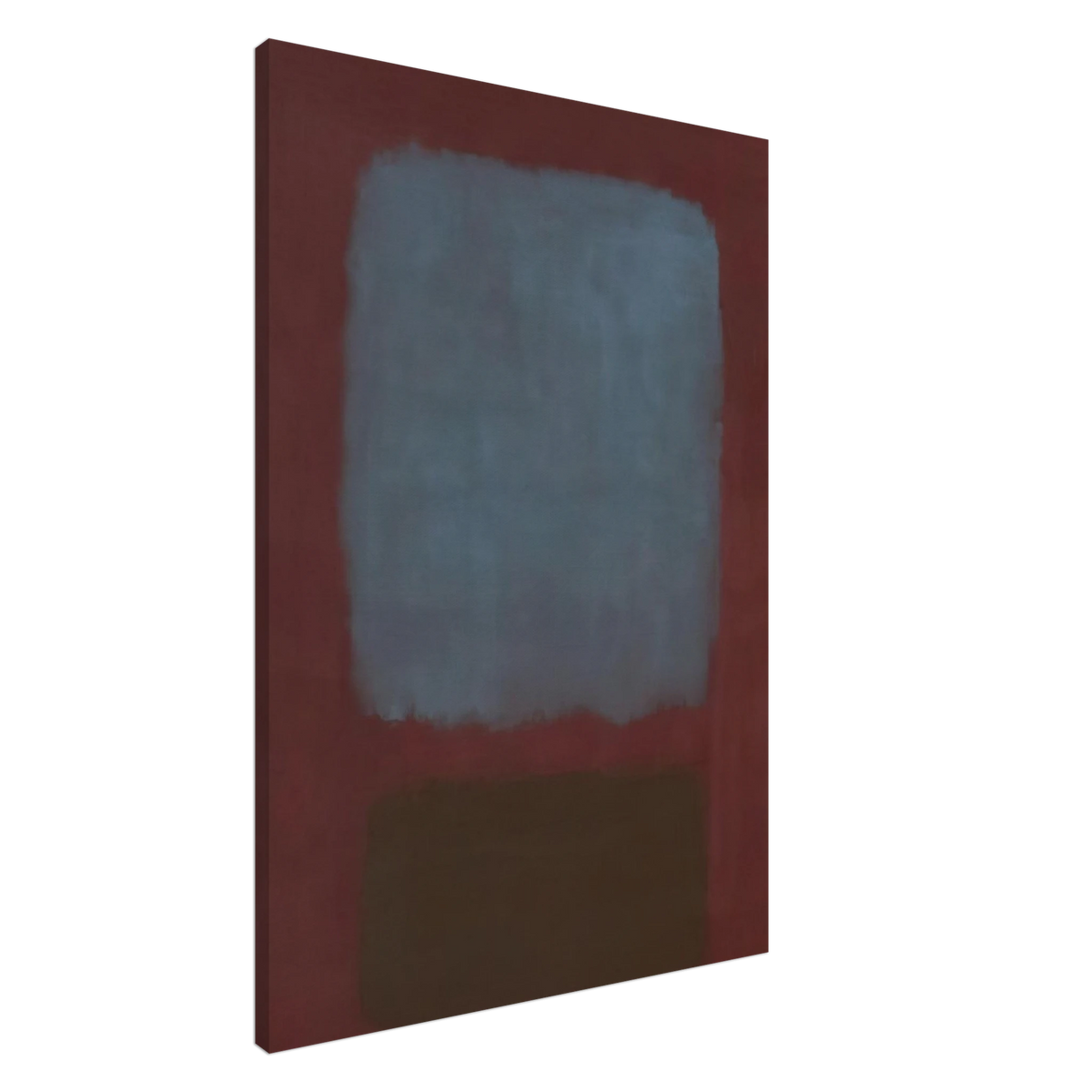 No. 37No. 19 Slate Blue and Brown on Plum - 1958 Canvas | Mark Rothko Canvas | Rothko Prints