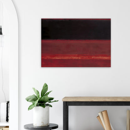 Four Darks in Red - 1958 Canvas | Mark Rothko Canvas | Rothko Prints