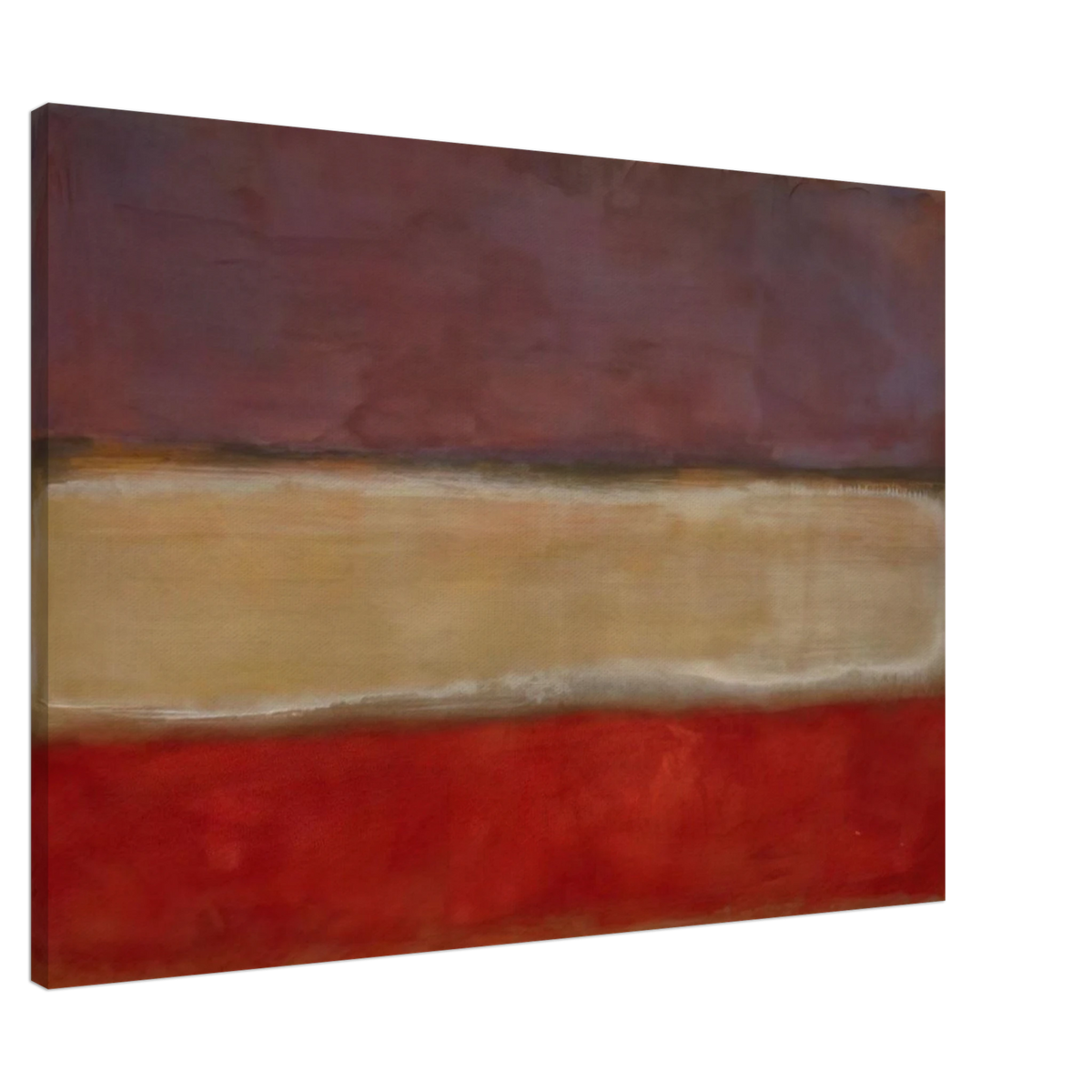 Untitled Purple, White, and Red - 1953 Canvas | Mark Rothko Canvas | Rothko Prints
