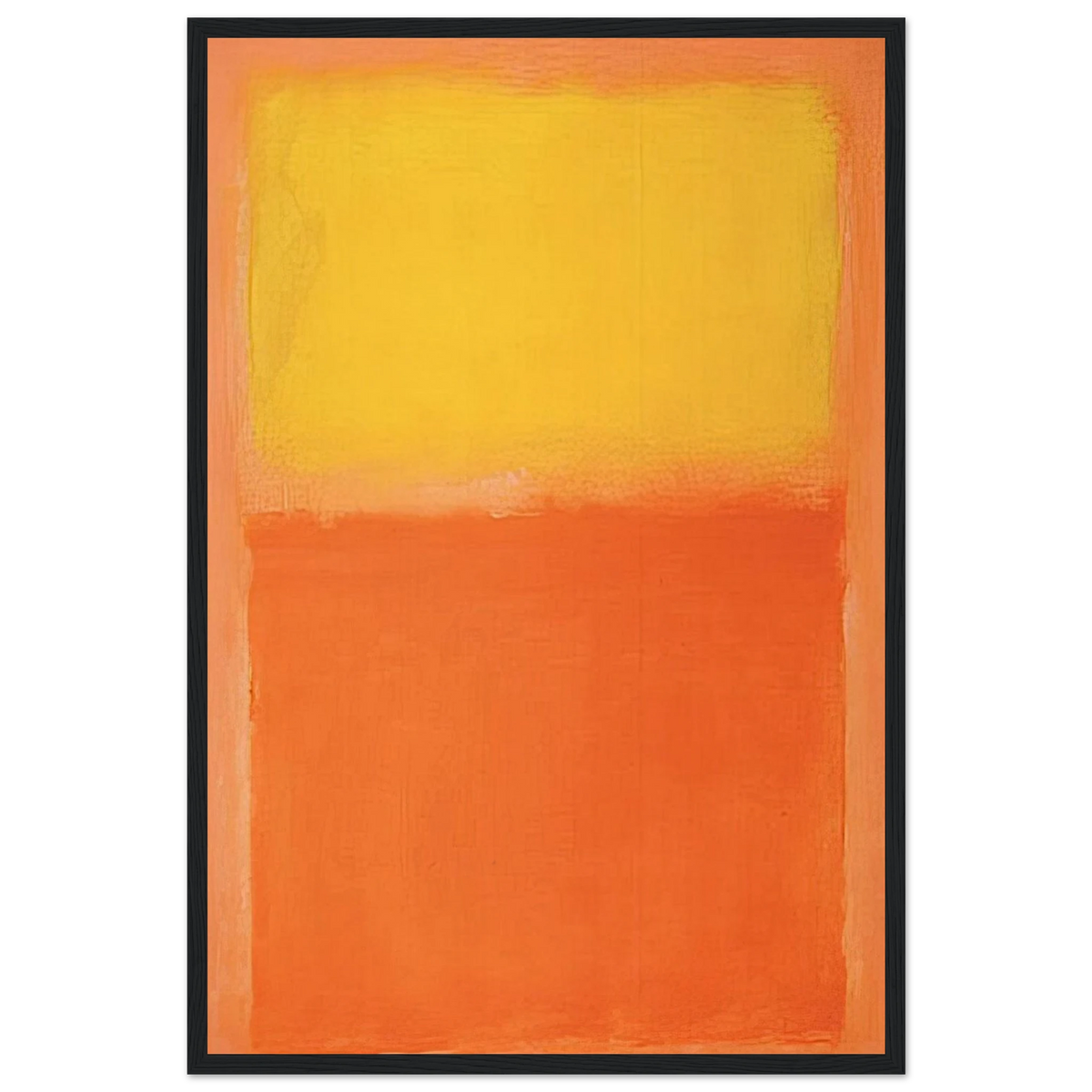 Orange and Yellow - 1956 Framed Poster | Mark Rothko Framed Prints Wall Art | Rothko Prints