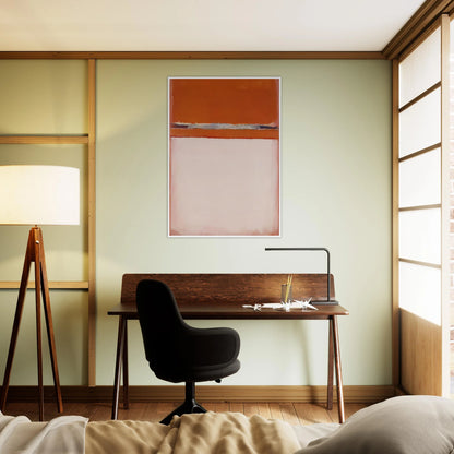 No.18 - 1951 Framed Poster | Mark Rothko Framed Prints Wall Art | Rothko Prints