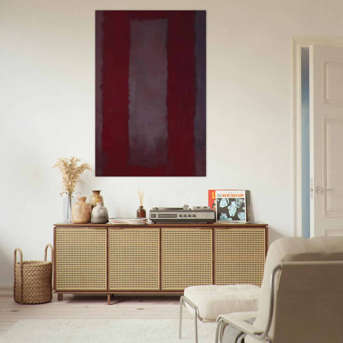 Red on Maroon - 1959 Poster | Mark Rothko Poster | Rothko Prints