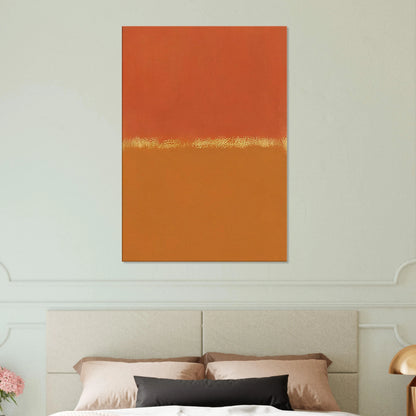 Orange, Red, Orange - 1961 Canvas | Mark Rothko Canvas | Rothko Prints