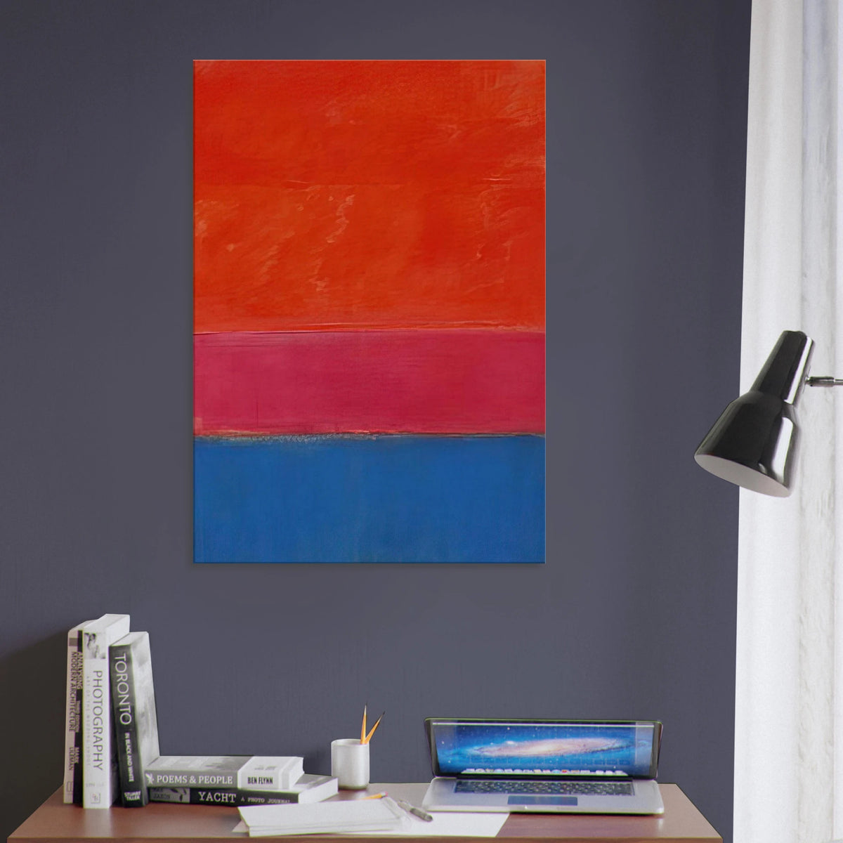 No. 1 Royal Red and Blue - 1954 Canvas | Mark Rothko Canvas | Rothko Prints