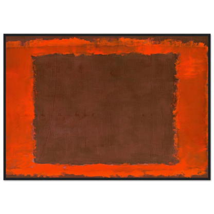 Untitled Mural for End Wall - 1959 Framed Poster | Mark Rothko Framed Prints Wall Art | Rothko Prints