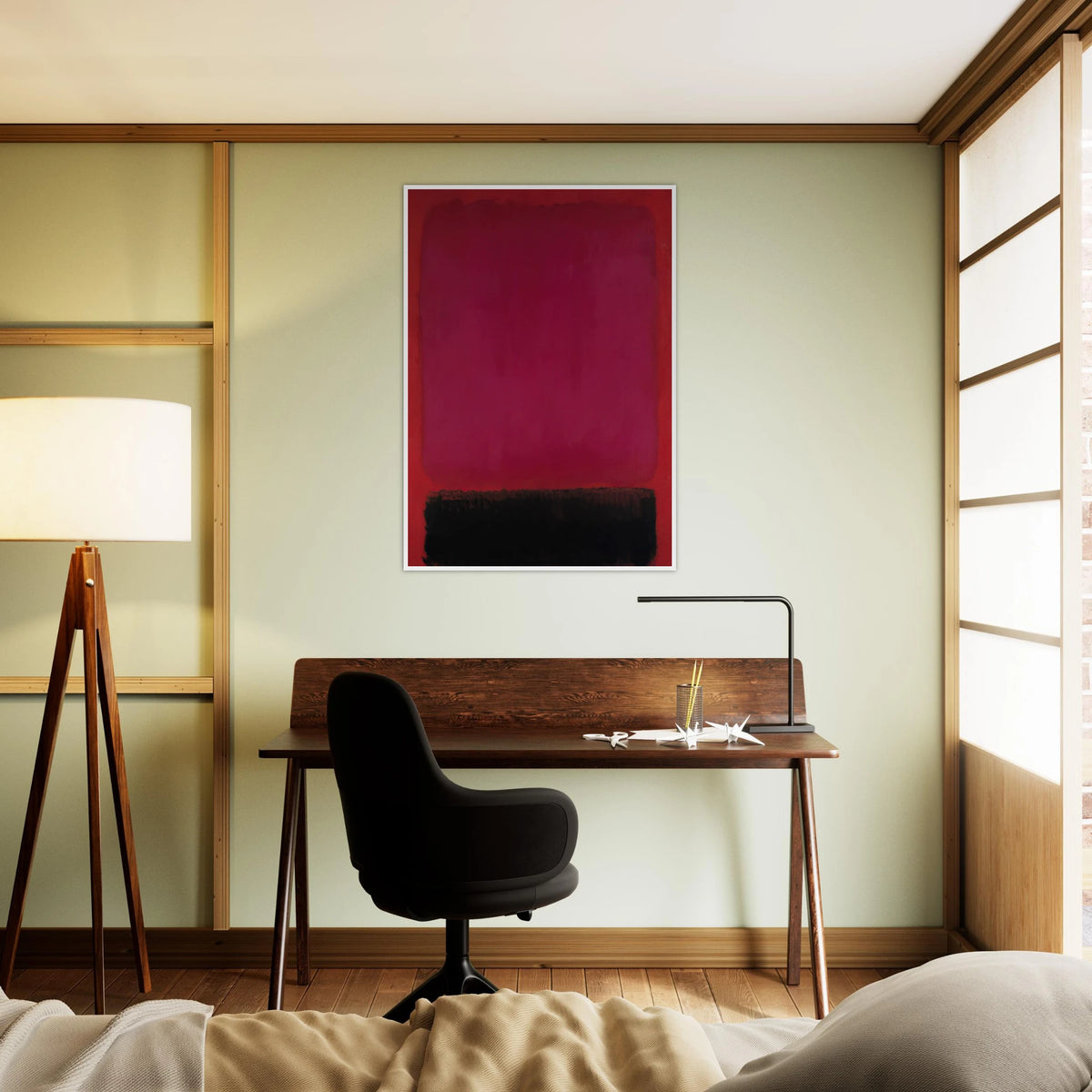 Untitled - 1967 Framed Poster | Mark Rothko Framed Prints Wall Art | Rothko Prints