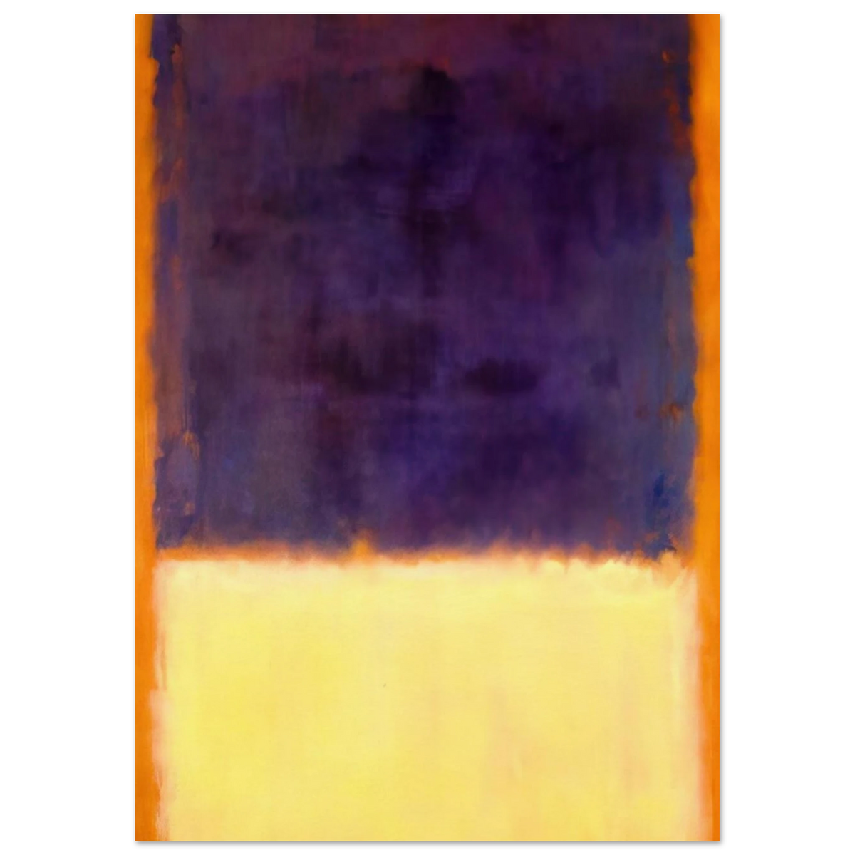 Red, Orange, Tan and Purple - 1954 Poster | Mark Rothko Poster | Rothko Prints