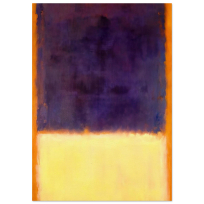 Red, Orange, Tan and Purple - 1954 Poster | Mark Rothko Poster | Rothko Prints