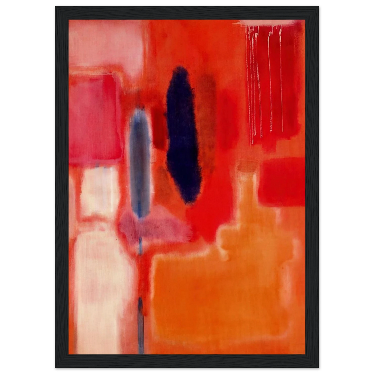 No. 9 - 1948 Framed Poster | Mark Rothko Framed Prints Wall Art | Rothko Prints