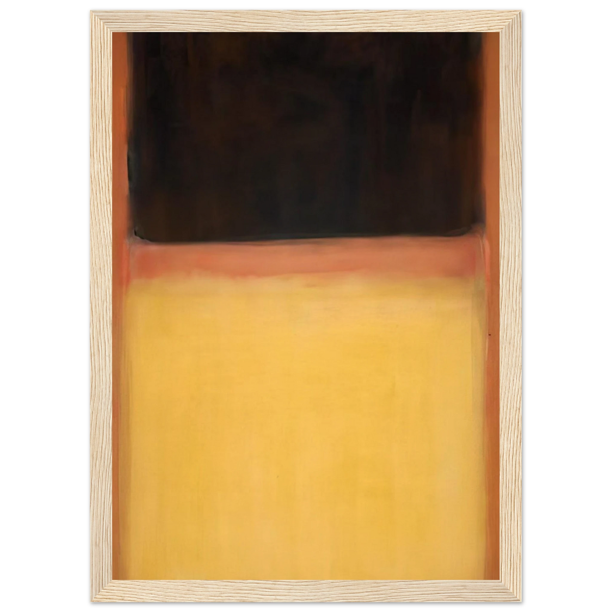 No.9 Dark over Light Earth - 1954 Framed Poster | Mark Rothko Framed Prints Wall Art | Rothko Prints