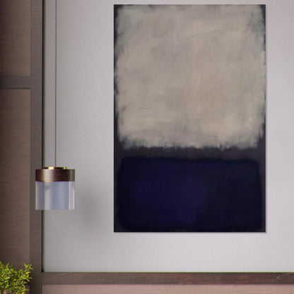 Blue and gray - 1962 Poster | Mark Rothko Poster | Rothko Prints
