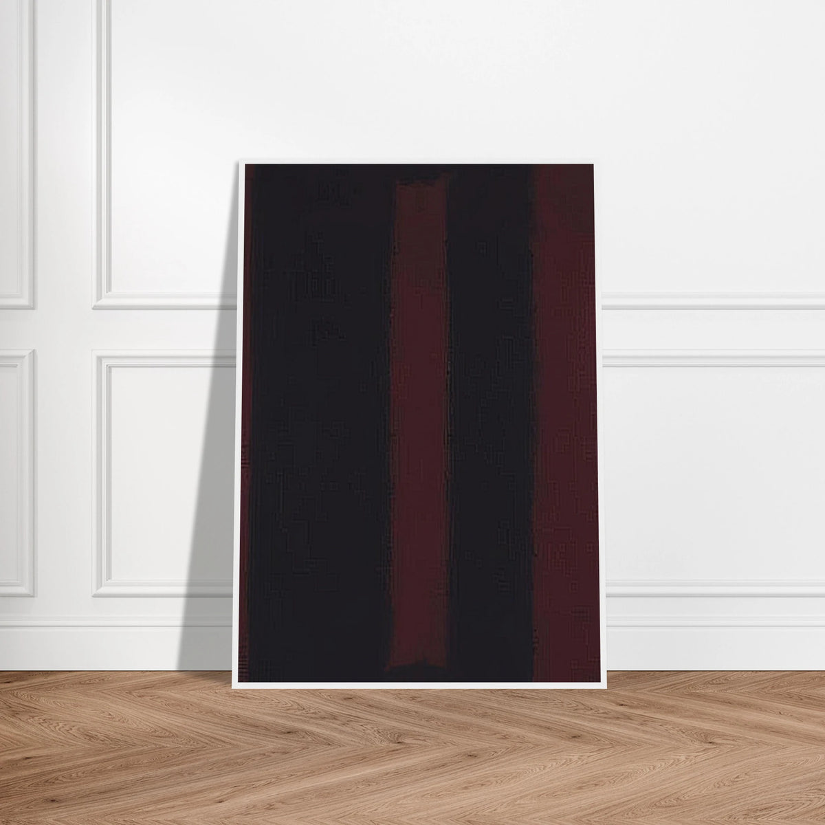 Black on Maroon - 1959 Framed Poster | Mark Rothko Framed Prints Wall Art | Rothko Prints