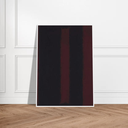 Black on Maroon - 1959 Framed Poster | Mark Rothko Framed Prints Wall Art | Rothko Prints