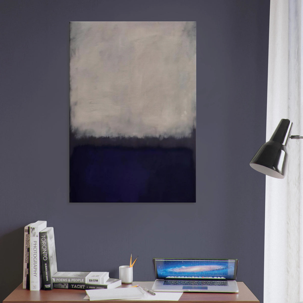 Blue and gray - 1962 Canvas | Mark Rothko Canvas | Rothko Prints