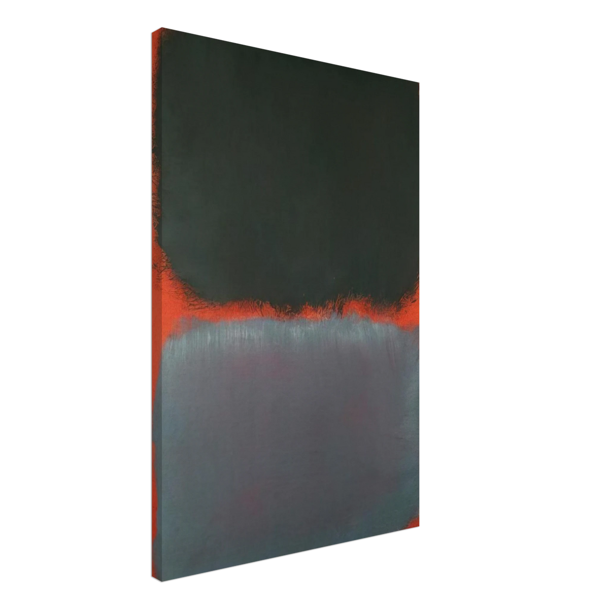 Untitled Gray, Gray on Red - 1968 Canvas | Mark Rothko Canvas | Rothko Prints