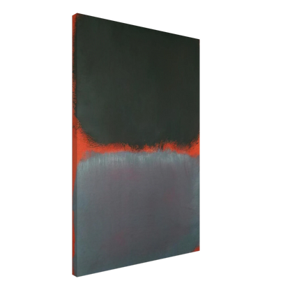 Untitled Gray, Gray on Red - 1968 Canvas | Mark Rothko Canvas | Rothko Prints