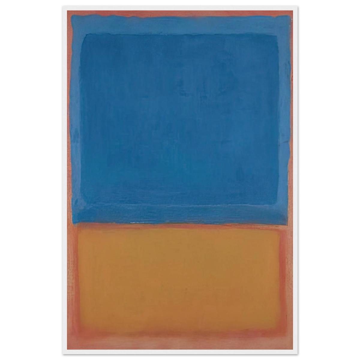Untitled Red, Blue, Orange - 1955 Framed Poster | Mark Rothko Framed Prints Wall Art | Rothko Prints