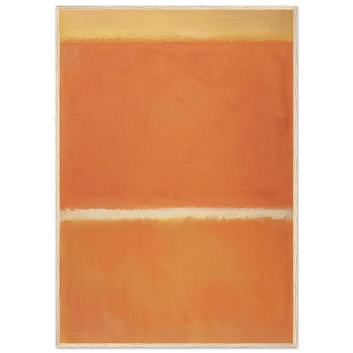 No.11 - 1963 Framed Poster | Mark Rothko Framed Prints Wall Art | Rothko Prints