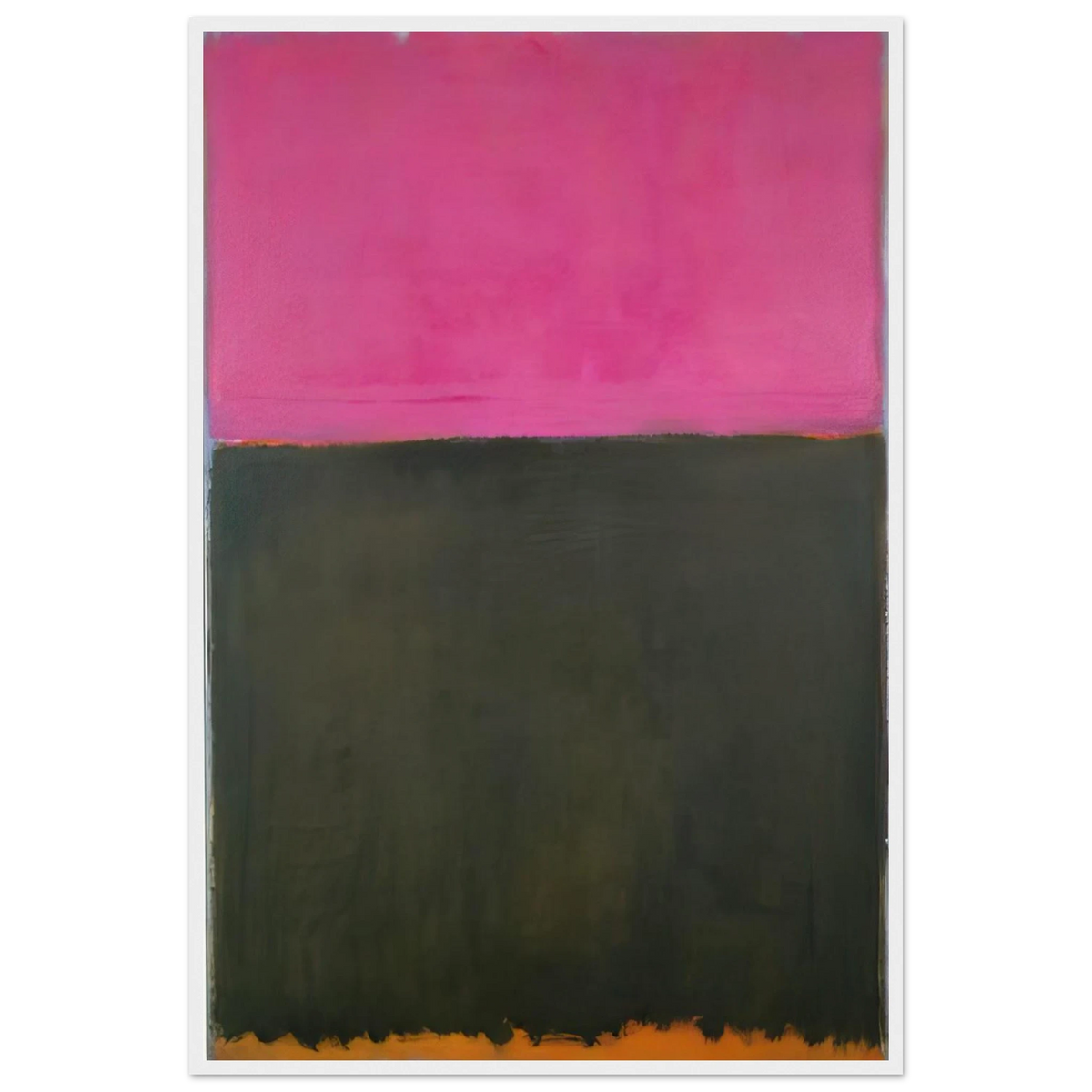 Untitled - 1953 Framed Poster | Mark Rothko Framed Prints Wall Art | Rothko Prints